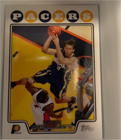 2008-09 Topps #17 Mike Dunleavy Indiana Pacers — front