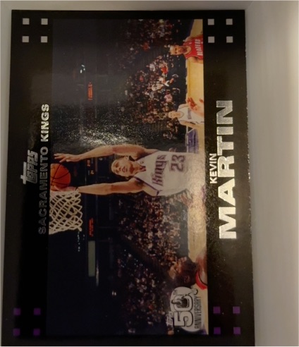 2007-08 Topps #104 Kevin Martin — front