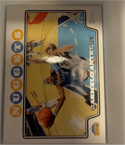 2008-09 Topps #15 Carmelo Anthony — front