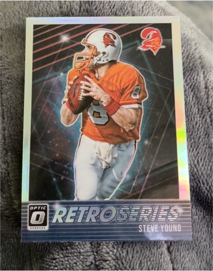 2021 Donruss Optic Retro Series #RS-SY Steve Young — front