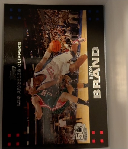 2007-08 Topps #10 Elton Brand — front