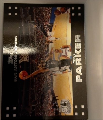 2007-08 Topps #36 Tony Parker — front