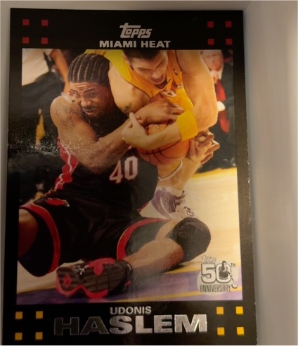 2007-08 Topps #75 Udonis Haslem — front