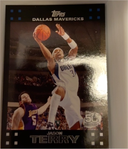 2007-08 Topps #59 Jason Terry Dallas Mavericks — front