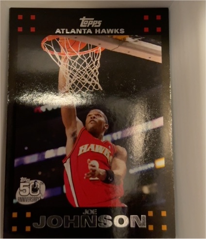 2007-08 Topps #2 Joe Johnson — front
