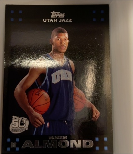 2007-08 Topps #134 Morris Almond — front
