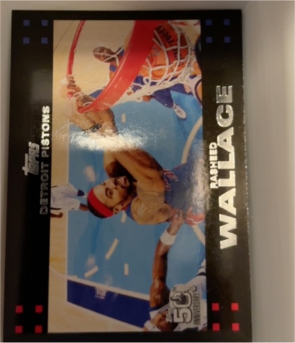 2007-08 Topps #30 Rasheed Wallace — front