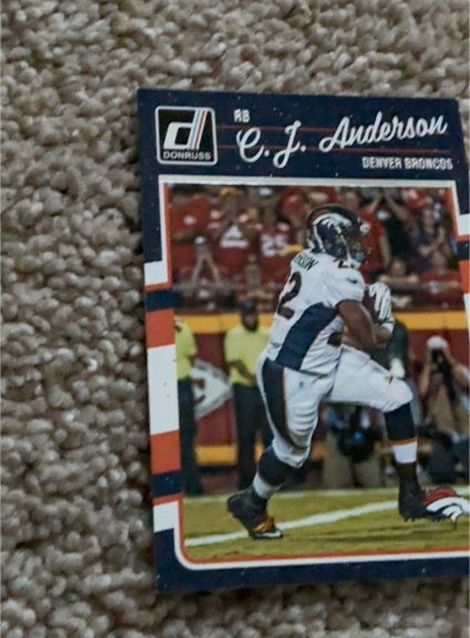 2016 Panini Donruss #86 C.J. Anderson — front
