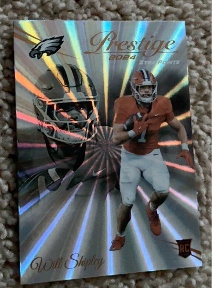 2024 Panini Prestige #389 Will Shipley — front