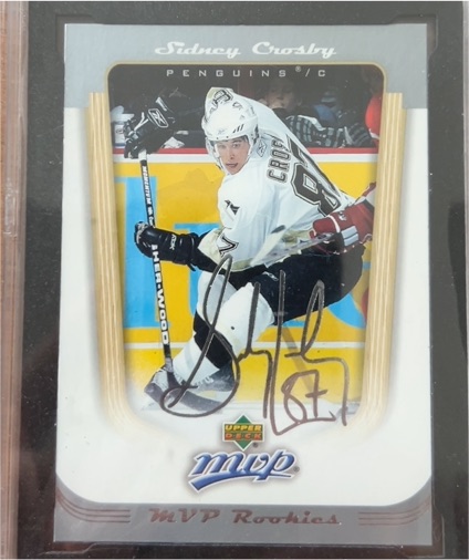2005-06 Upper Deck MVP #393 Sidney Crosby — front