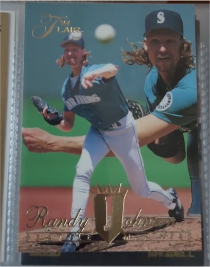 1994 Fleer Flair #337 Randy Johnson — front