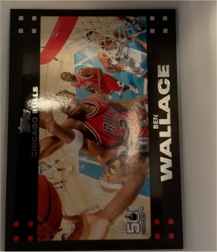 2007-08 Topps #103 Ben Wallace — front