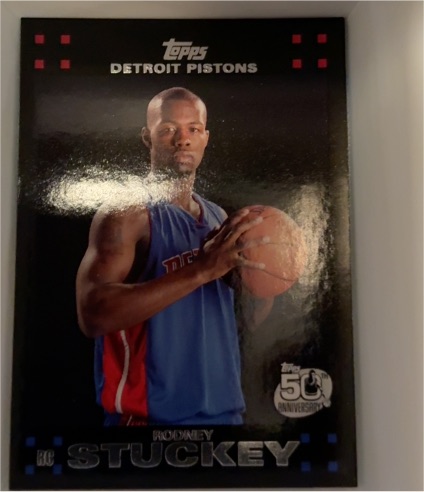2007-08 Topps #125 Rodney Stuckey Rookie Card — front