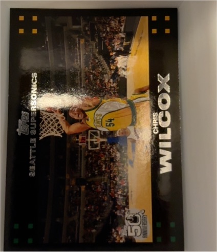 2007-08 Topps #49 Chris Wilcox Seattle Supersonics — front