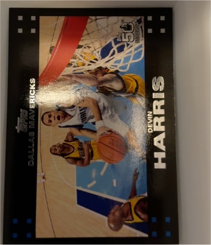 2007-08 Topps #52 Devin Harris — front