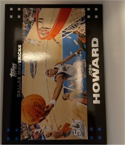 2007-08 Topps #97 Josh Howard — front