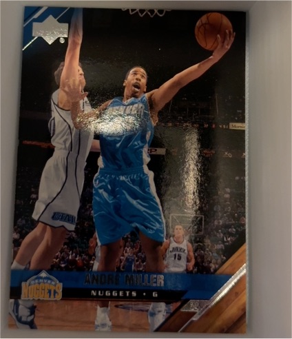 2005-06 Upper Deck #43 Andre Miller — front