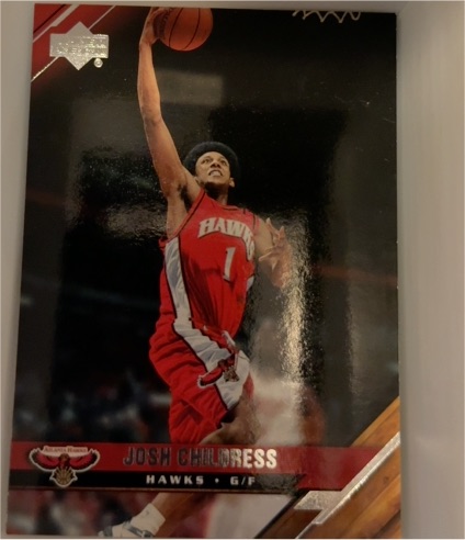 2005-06 Upper Deck #1 Josh Childress — front