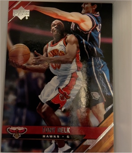2004 Upper Deck #4 Tony Delk — front