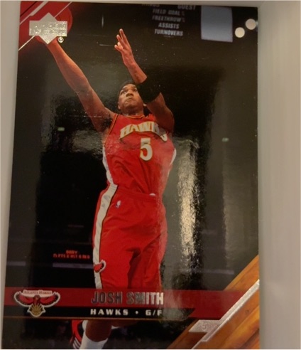 2005-06 Upper Deck #2 Josh Smith — front