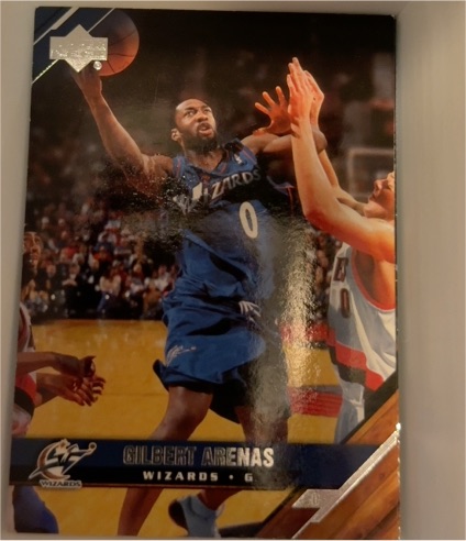 2009-10 Upper Deck #194 Gilbert Arenas — front