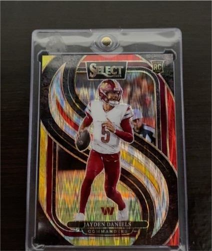 2024 Panini Select #112 Jayden Daniels — front