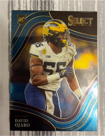 2022 Panini Select Draft Picks #194 David Ojabo — front