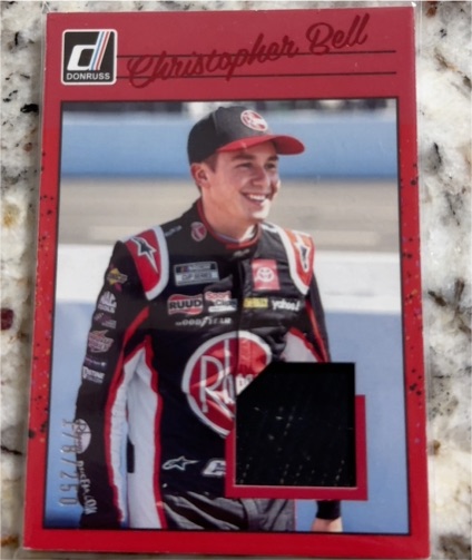 2023 Donruss Retro 1990 Relics #R90R-CB Christopher Bell — front