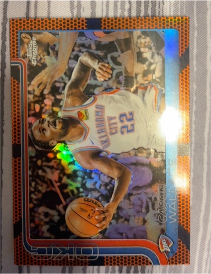 2025-26 Topps Chrome #191 Cason Wallace — front