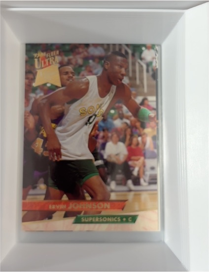 1993-94 Fleer Ultra #177 Ervin Johnson — front