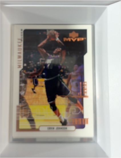 2000-01 Upper Deck MVP #95 Ervin Johnson — front