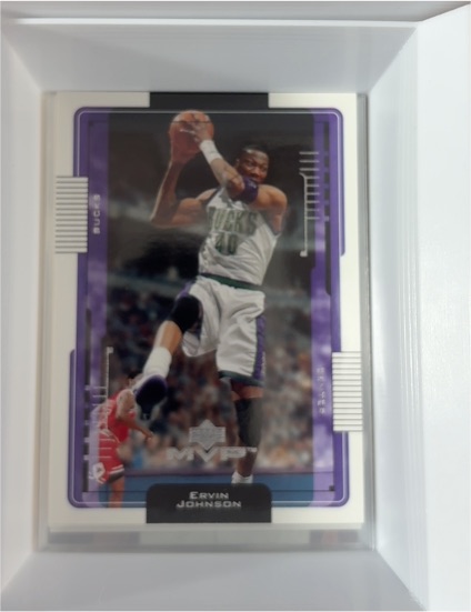 2001-02 Upper Deck MVP #96 Ervin Johnson — front