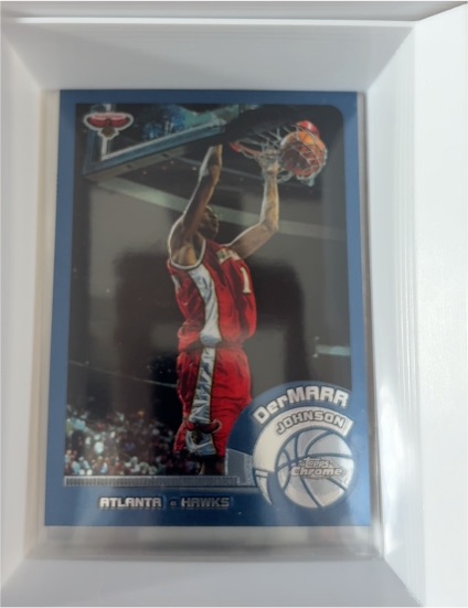 2002-03 Topps Chrome #83 DerMarr Johnson — front