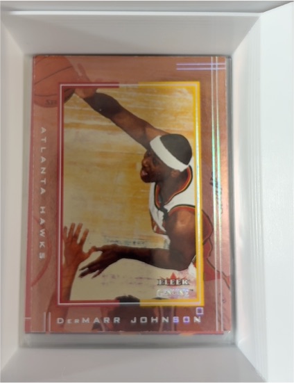 2001-02 Fleer Genuine #14 DerMarr Johnson — front