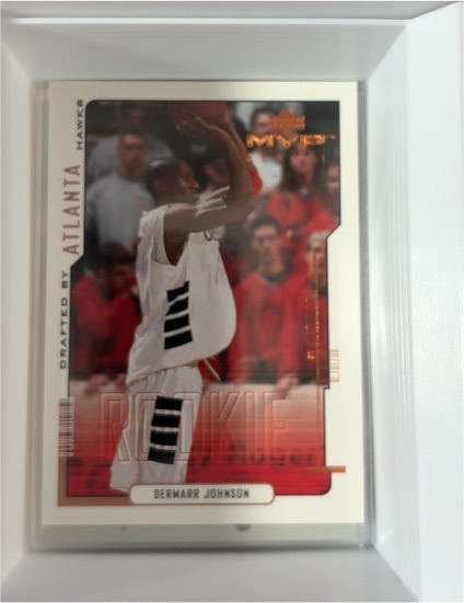 2000-01 Upper Deck MVP #203 DerMarr Johnson — front