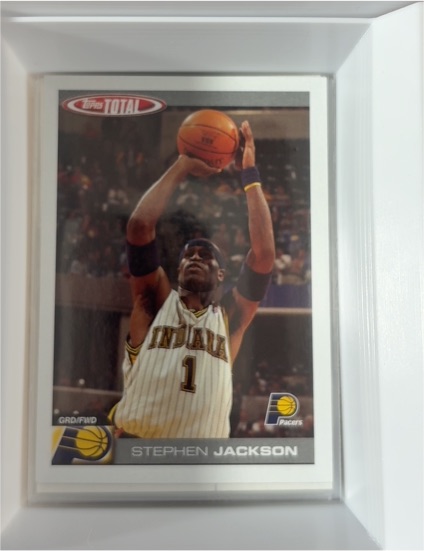 2004-05 Topps Total #141 Stephen Jackson — front
