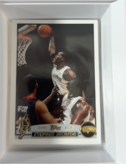 2003-04 Topps #150 Stephen Jackson — front