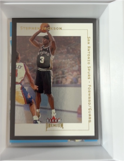 2001-02 Fleer Premium #74 Stephen Jackson — front