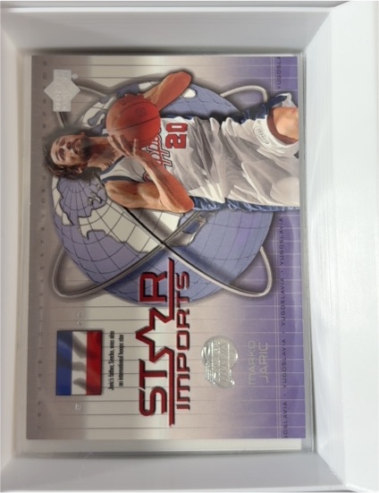 2002-03 Upper Deck Star Imports #SI13 Marko Jaric — front