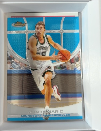 2005-06 Topps Finest #93 Marko Jaric — front