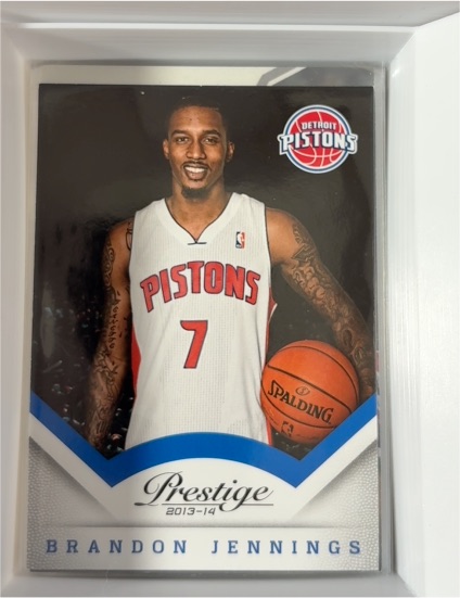 2013-14 Panini Prestige #110 Brandon Jennings — front