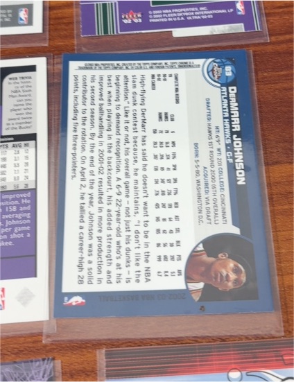 2002 Upper Deck #9 Darmar Johnson — front