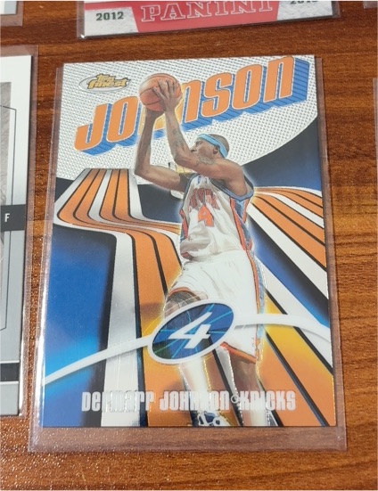 2003-04 Topps Finest #34 DerMarr Johnson — front