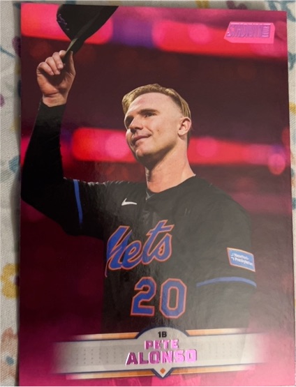 2025 Topps Stadium Club #155 Pete Alonso — front