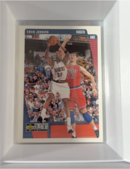 1997-98 Upper Deck Collector's Choice #34 Ervin Johnson — front