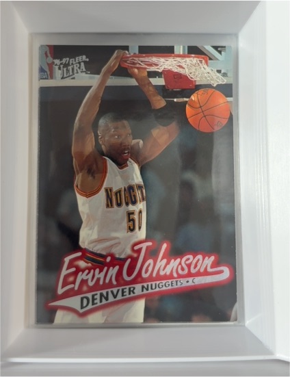 1996-97 Fleer Ultra #175 Ervin Johnson — front