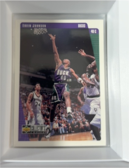 1997-98 Upper Deck Collector's Choice #277 Ervin Johnson — front