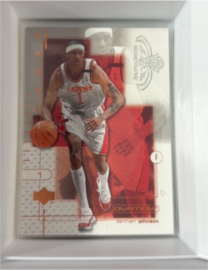 2001-02 Upper Deck Ovation #2 DerMarr Johnson — front