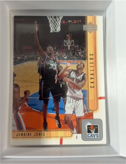 2001-02 Upper Deck #251 Jumaine Jones Cleveland Cavaliers — front