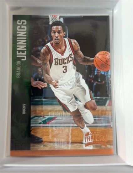 2012-13 Panini Threads #83 Brandon Jennings — front